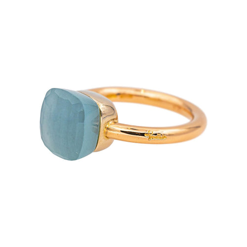Bague 52 Pomellato Bague Nudo Classic Or rose Topaze 58 Facettes 5348122CN