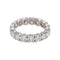Bague 52 Bague Alliance américaine Or blanc Diamant 58 Facettes 5348124CN