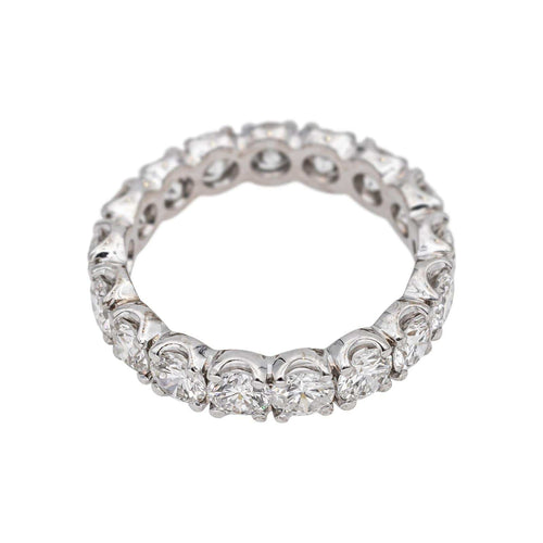 Bague 52 Bague Alliance américaine Or blanc Diamant 58 Facettes 5348124CN