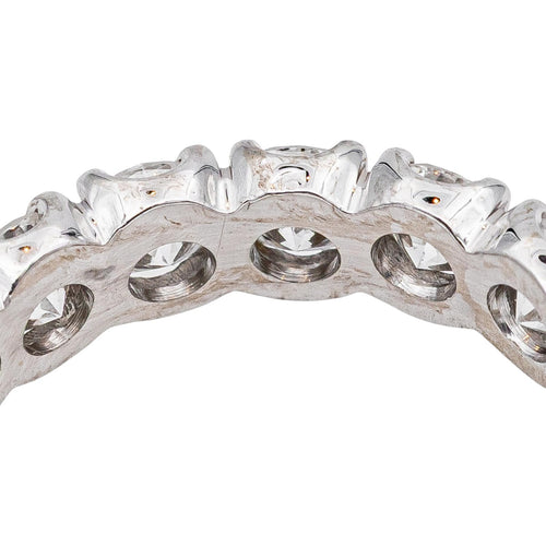Bague 52 Bague Alliance américaine Or blanc Diamant 58 Facettes 5348124CN
