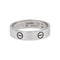 Bague 66 Cartier Bague Love Or blanc 58 Facettes 5368248CN