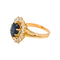 Bague 55 Bague Pompadour Or jaune Saphir, Diamant 58 Facettes 5488788CN