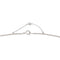 Collier Collier Pendentif Or blanc Saphir, Diamant 58 Facettes 5488789CN