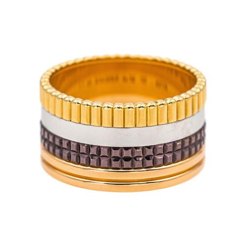 Bague 57 Boucheron Bague Quatre Or rose, Or jaune, Or blanc 58 Facettes 5598521RV