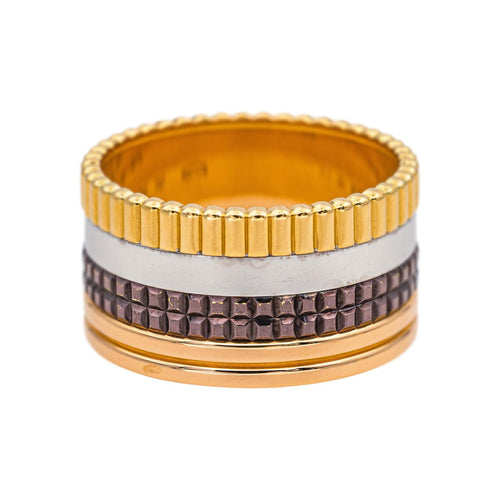 Bague 57 Boucheron Bague Quatre Or rose, Or jaune, Or blanc 58 Facettes 5598521RV