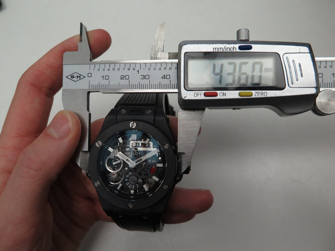 Montre Hublot Big Bang Meca-10 Black Magic - Montre automatique 45 mm 58 Facettes 274291