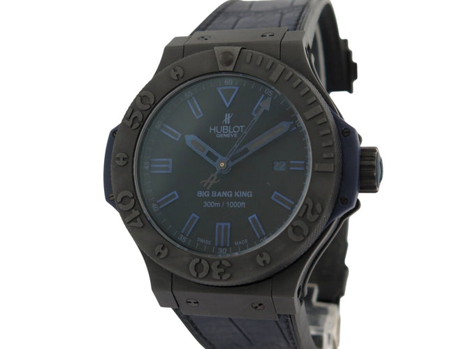 Montre Hublot Big Bang King - Montre automatique 48 mm en céramique noir/bleu 58 Facettes 274290