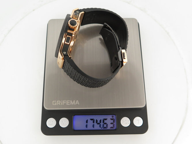Montre Hublot Big Bang - Montre automatique 44 mm en or rose 18k et céramique 58 Facettes 274289
