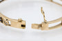 Bracelet Bracelet rigide - Bracelet en or jaune et saphirs, diamants 58 Facettes 11999
