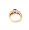 Bague 51 Bague saphir et diamants en or jaune 18K 58 Facettes Bag.saph.2200