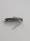 Broche Broche Art déco ovale ajourée en or blanc 18k et diamants 58 Facettes O2549