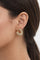 Boucles d'oreilles Boucles d’oreilles - Créoles en or jaune 750 avec diamants 58 Facettes Boucles d’oreilles
