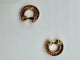 Boucles d'oreilles Boucles d’oreilles - Créoles en or jaune 750 avec diamants 58 Facettes Boucles d’oreilles