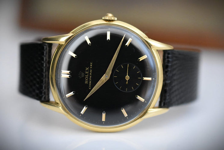 Montre Rolex Réf. 4816 - Montre chronomètre en or jaune 18k 58 Facettes RO-600