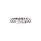 Bague 53 Alliance tour complet, or blanc et diamants. 58 Facettes 35479
