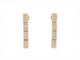 Boucles d'oreilles Mauboussin - Boucles d’oreilles créoles en or jaune 18k et diamants 0,96 ct 58 Facettes 274244