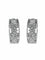 Boucles d'oreilles De Chimento - Demi-créoles en or blanc et diamants 58 Facettes BO/210061