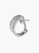 Boucles d'oreilles De Chimento - Demi-créoles en or blanc et diamants 58 Facettes BO/210061