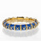 Bracelet Tiffany & Co Schlumberger - Bracelet en or jaune 18 K et émail bleu 58 Facettes 2.19492