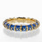 Bracelet Tiffany & Co Schlumberger - Bracelet en or jaune 18 K et émail bleu 58 Facettes 2.19492