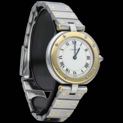 Montre Cartier Montre Santos Ronde 58 Facettes MT46413