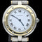 Montre Cartier Montre Santos Ronde Or Jaune 18K Et Acier 58 Facettes MT46414