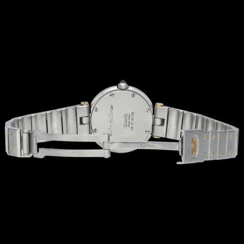 Montre Cartier Montre Santos Ronde Or Jaune 18K Et Acier 58 Facettes MT46414