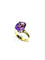Bague 56 Bague en or jaune 18 carats à améthyste ovale 58 Facettes id: 1745873