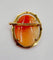 Broche Broche camée sur coquille en or jaune 18k, jeune fille (circa 1930) 58 Facettes A06989