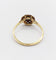 Bague 57 Art déco - Bague géométrique en or jaune 18k et diamants taille rose 58 Facettes A06997