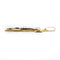 Pendentif Pendentif croix en or jaune et blanc 18 carats 58 Facettes 22817
