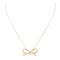 Collier Ginette NY Collier Pendentif Bow Or rose 58 Facettes 2679164CN