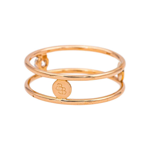 Bague 52 La Brune & la Blonde Bague Solitaire Or rose Diamant 58 Facettes 5276251RV
