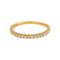 Bague 54 Bague  Demi-alliance  Or jaune Diamant 58 Facettes 5276269RV