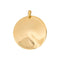 Pendentif Arthus Bertrand Pendentif Rond Uni Or jaune 58 Facettes 5258011CN