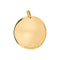 Pendentif Arthus Bertrand Pendentif Rond Uni Or jaune 58 Facettes 5258011CN