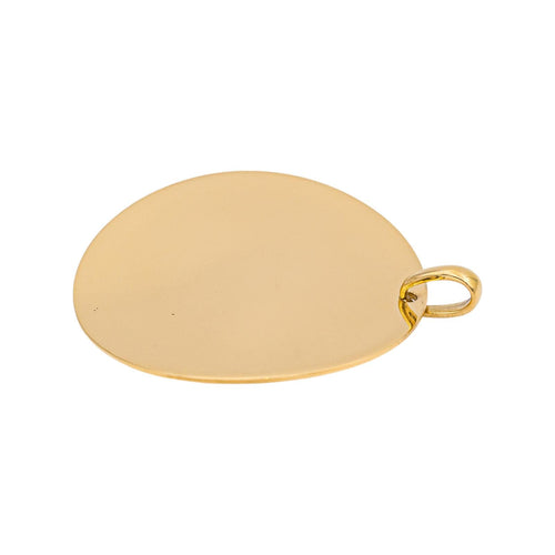 Pendentif Arthus Bertrand Pendentif Rond Uni Or jaune 58 Facettes 5258011CN