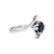 Bague 49 Bague Or blanc Saphir 58 Facettes 5381228RV