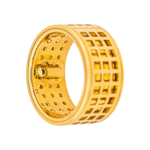 Bague 53 Gucci Bague  Or jaune 58 Facettes 5424239CN