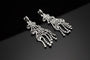 Boucles d'oreilles Orecchini “Albero di Luci” - Boucles d’oreilles en or blanc et diamants 58 Facettes orecchini albero di luci