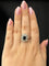 Bague 53 Anello Nuvola di Zaffiro - Bague marguerite en or blanc, diamants et saphir 58 Facettes anello nuvola zaffiro