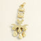 Pendentif Pendentif Saint Esprit Auvergnat, Émail et pierres jaunes 58 Facettes 64700061