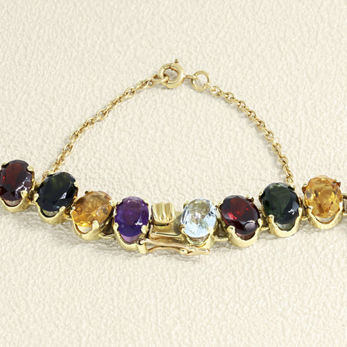 Collier Collier Jean & Pierre Bellin Or jaune et Pierres fines 58 Facettes OC-63900033