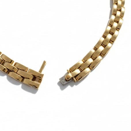 Collier Cartier Panthère - Collier 3 rangs en or jaune 58 Facettes 1.0001329/2