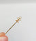 Épingle à écharpe ancienne - Trèfle en or rose 18k, perles et diamants 58 Facettes A07001