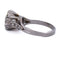 Bague 54 Bague solitaire rétro en platine avec diamants 58 Facettes AN279 (000419)