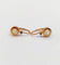 Boucles d'oreilles Dormeuses anciennes en or rose 18k avec perles et diamants 58 Facettes A07009