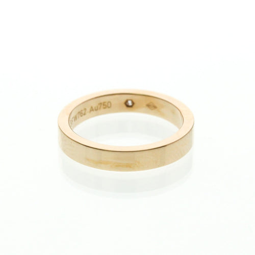 Bague 46 Cartier - Alliance C de Cartier en or rose 18K et diamant 58 Facettes zjnizg3kj5
