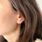 Boucles d'oreilles Boucles d'oreilles puces en or jaune 18K et perles de culture 58 Facettes LMB-344