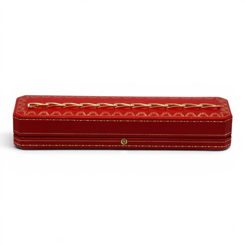 Bracelet Cartier - Bracelet gourmette en or jaune 18 carats 58 Facettes